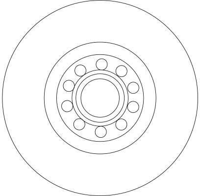 Disques de frein TRW ref. DF4258S