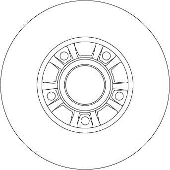 Disques de frein TRW ref. DF4273BS