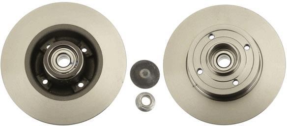 Disques de frein TRW ref. DF4274BS