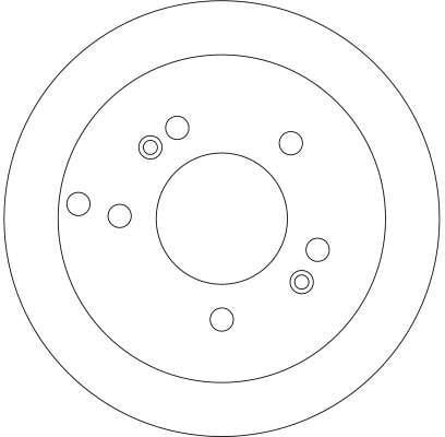 Disques de frein TRW DF4281