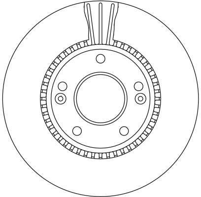 Disques de frein TRW ref. DF4283