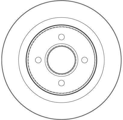 Disques de frein TRW ref. DF4298