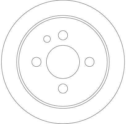 Disques de frein TRW ref. DF4334