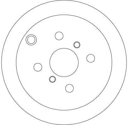 Disques de frein TRW ref. DF4335