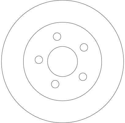 Disques de frein TRW ref. DF4336