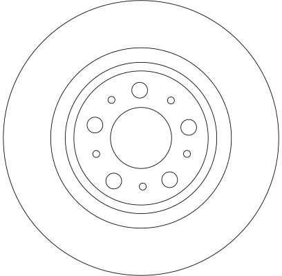 Disques de frein TRW ref. DF4338