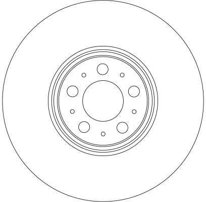 Disques de frein TRW ref. DF4340S