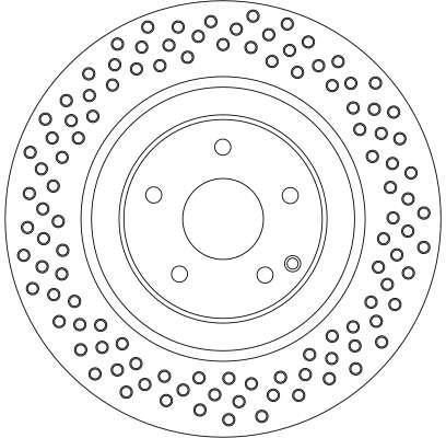 Disques de frein TRW DF4341S
