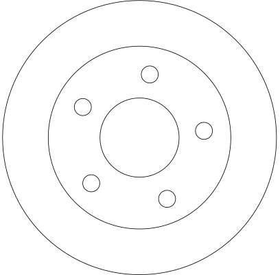 Disques de frein TRW ref. DF4357