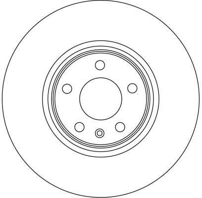 Disques de frein TRW ref. DF4358S