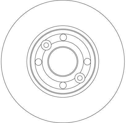Disques de frein TRW ref. DF4364