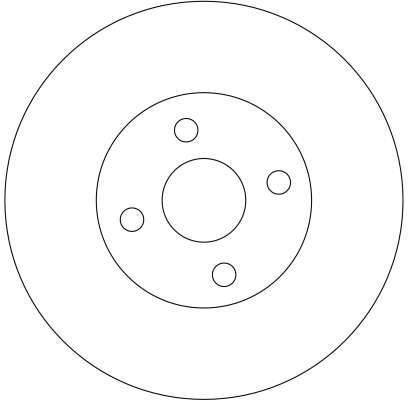 Disques de frein TRW ref. DF4366