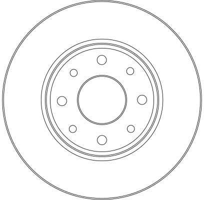 Disques de frein TRW ref. DF4379