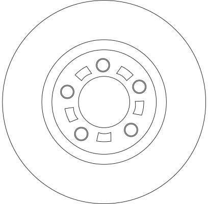 Disques de frein TRW DF4385