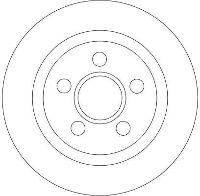 Disques de frein TRW DF4407