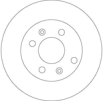 Disques de frein TRW ref. DF4409
