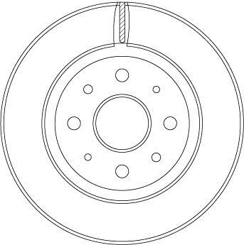 Disques de frein TRW DF4410