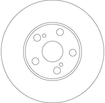 Disques de frein TRW ref. DF4416