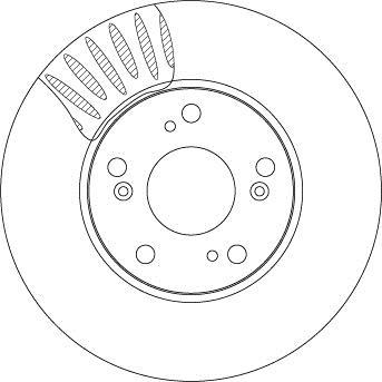Disques de frein TRW ref. DF4429