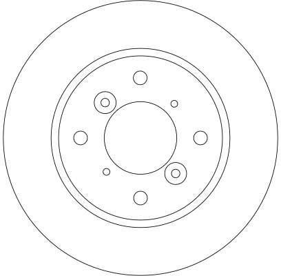 Disques de frein TRW ref. DF4435