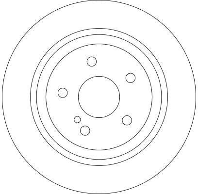 Disques de frein TRW ref. DF4437