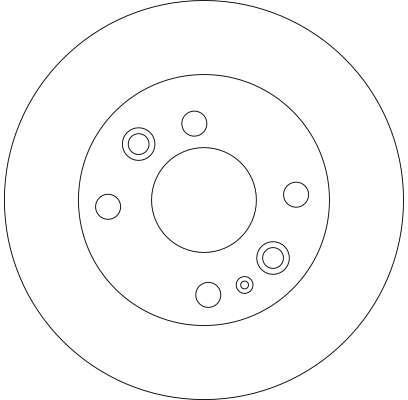 Disques de frein TRW ref. DF4438