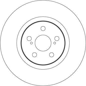 Disques de frein TRW ref. DF4445S
