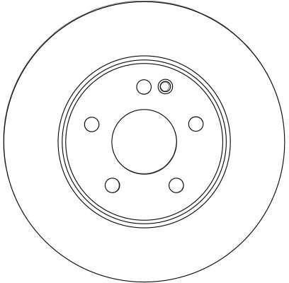 Disques de frein TRW ref. DF4454