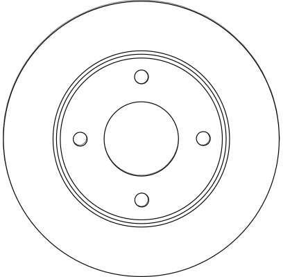 Disques de frein TRW DF4457