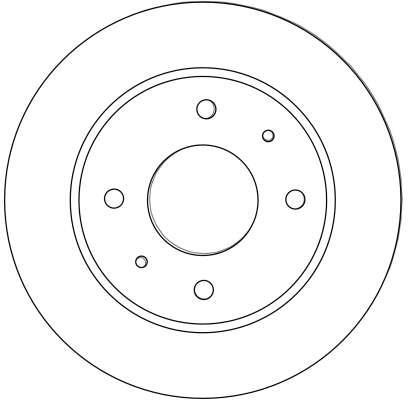 Disques de frein TRW ref. DF4463