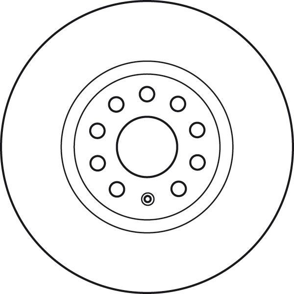 Disques de frein TRW ref. DF4464S