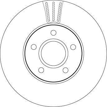 Disques de frein TRW ref. DF4465