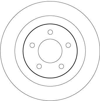 Disques de frein TRW DF4468