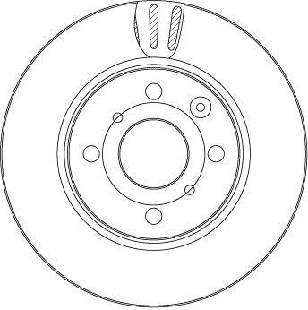 Disques de frein TRW ref. DF4469