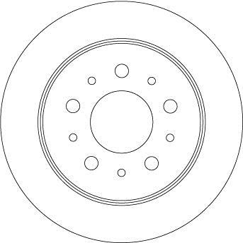 Disques de frein TRW ref. DF4481S