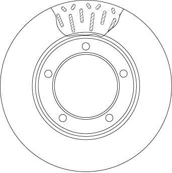 Disques de frein TRW ref. DF4506