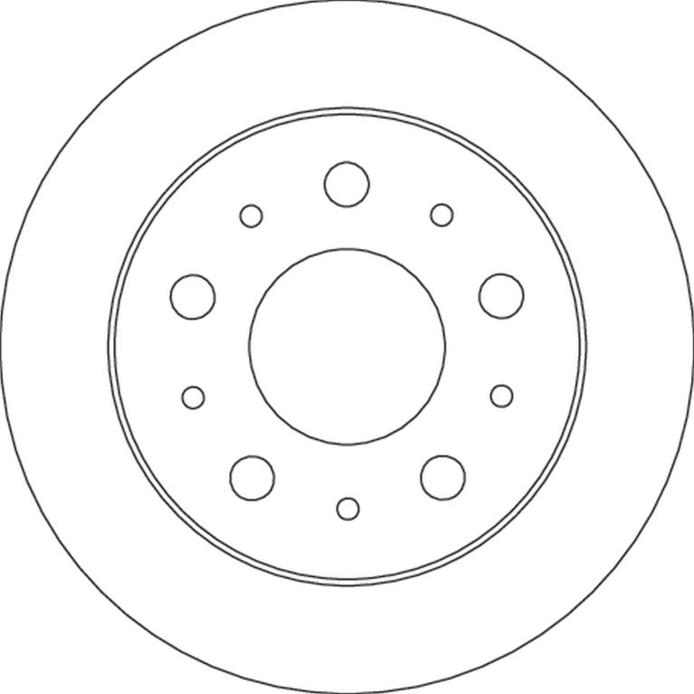 Disques de frein TRW DF4752