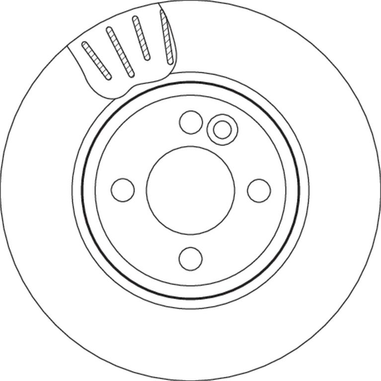 Disques de frein TRW DF4799