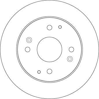 Disques de frein TRW ref. DF4815