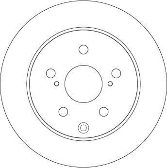 Disques de frein TRW ref. DF4829