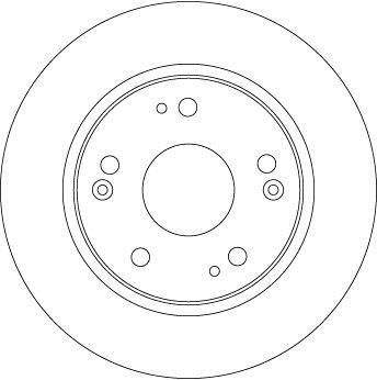 Disques de frein TRW ref. DF4837