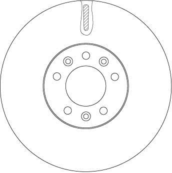 Discos de freno TRW ref. DF4849S