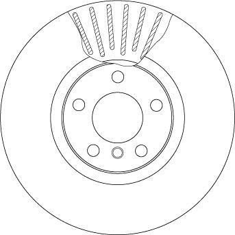 Discos de freno TRW ref. DF4853S