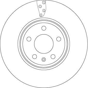 Disques de frein TRW ref. DF4866S