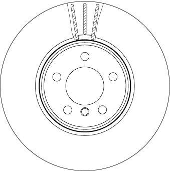 Disques de frein TRW ref. DF4867S