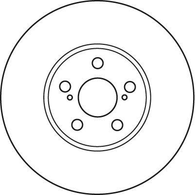 Disques de frein TRW ref. DF4871