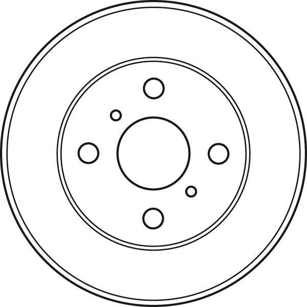 Disques de frein TRW ref. DF4884