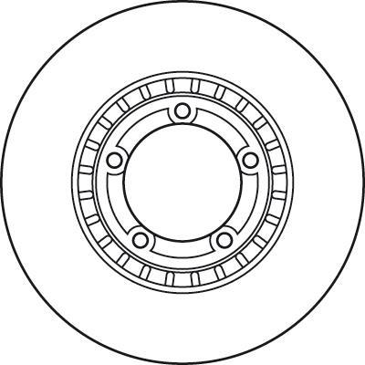 Disques de frein TRW DF4896