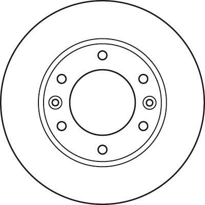 Disques de frein TRW ref. DF4924S