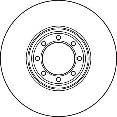 Disques de frein TRW DF4985S
